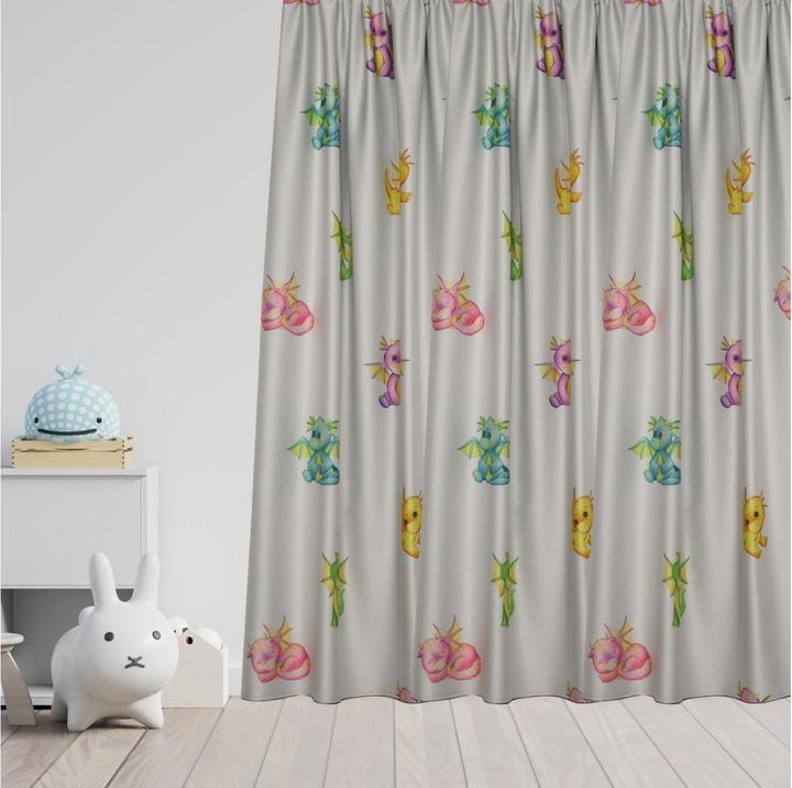 Image du produit Kindervorhang.ch Bébé dragon (140 x 260 cm)