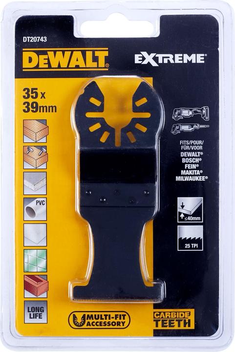 Produktbild DeWalt Multi Tool Sägeblatt