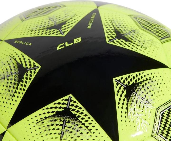Actual product image Adidas - UEFA Champions League Football Size 5 - Yellow/black (5)