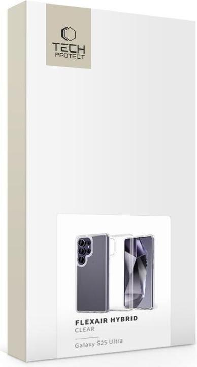 Actual product image Tech-Protect Samsung Galaxy S25 Ultra Flexair Hybrid Case - Transparent (Samsung Galaxy S25 Ultra)