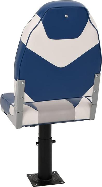 Immagine prodotto vidaXL Sedile da barca con piedistallo Sedia da barca Sedia di guida Sedile di guida girevole a 360° 2