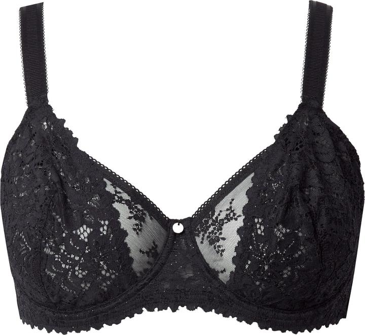 Actual product image TruYou Sequined Lace Balconette Underwire Bra (100 D)