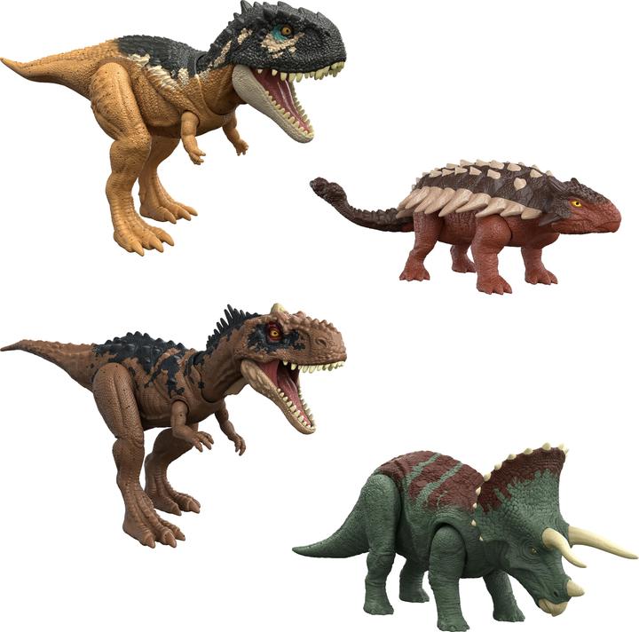 Mattel GmbH JURASSIC WORLD figure Roar Roar Strikers assorted