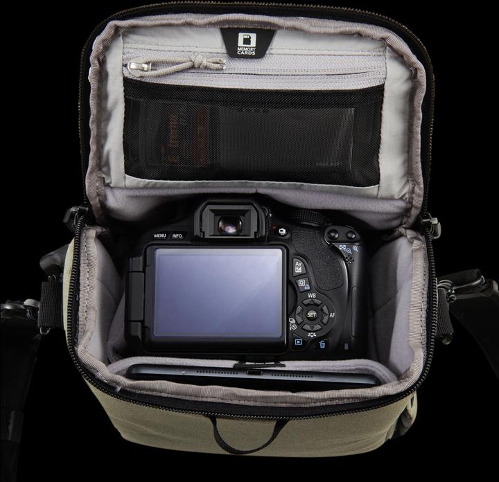 Produktbild Pacsafe Camsafe Z6 Kamera & Tablet Tasche Slate Green (Kamera Schultertasche)