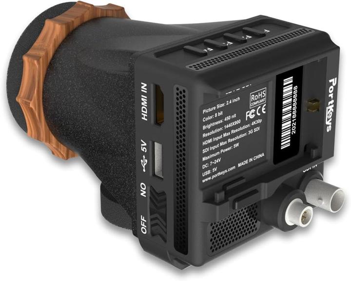 Actual product image Portkeys LEYESDI Electonic Viewfinder with SDI LEYESDI (Electronic viewfinder)