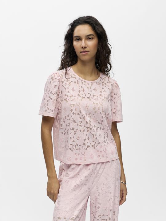 Image du produit Object Spitzen Puffärmel Bluse (M)