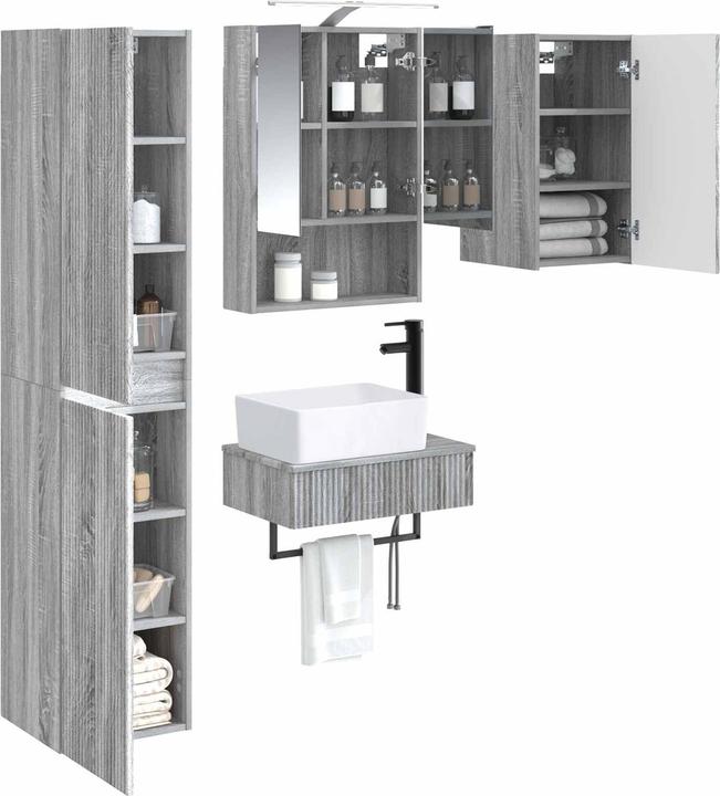 Produktbild vidaXL Badezimmermöbel-Set