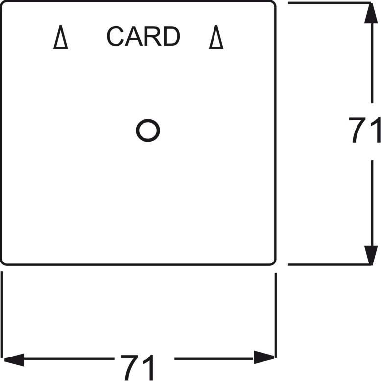 Thumbnail - Busch-Jaeger, Zubehör Schalterprogramm, Zentralsch. imp.,Card-Sch.