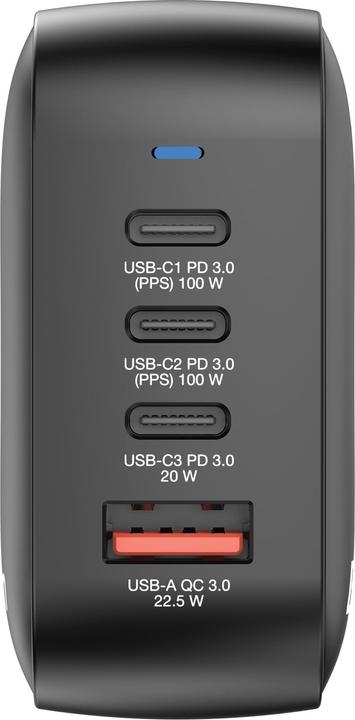 Actual product image Verbatim GaN Charger 100W 4 Devises (100 W)