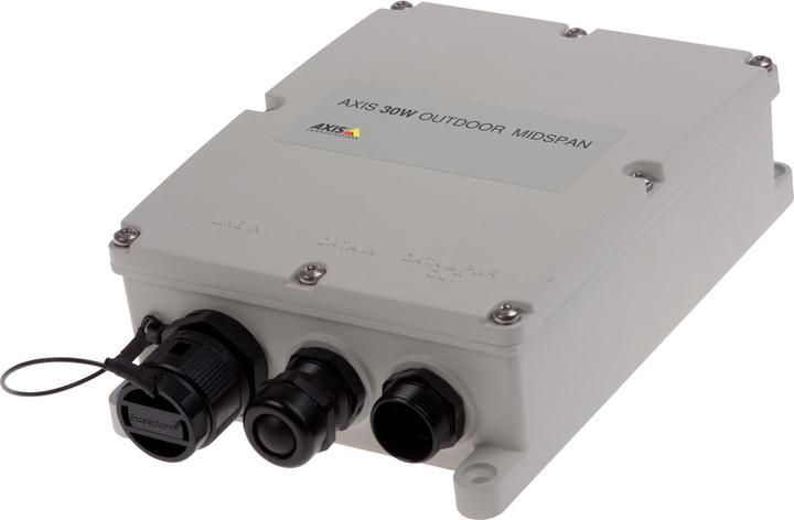 Productafbeelding Axis PoE+ Injector 30W Buiten Midspan (802.3af (PoE), 30 W)