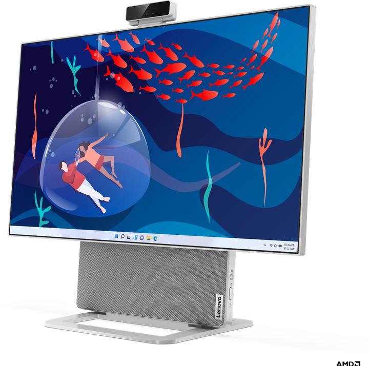 Actual product image Lenovo Yoga AIO 7 27APH8 (1000 GB, 32 GB, AMD Ryzen 7 8845HS, GeForce RTX 4050)