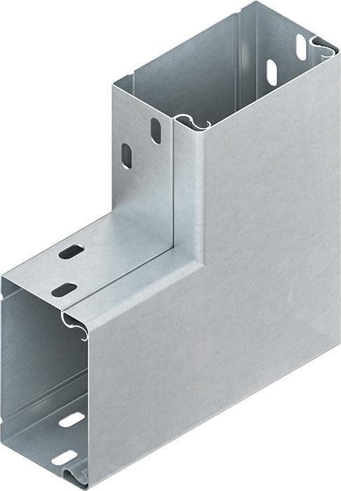 Niedax NIE LEWC60.060 Angolo piatto 90 con copertura 60x60mm striscia zincata DIN EN 10346