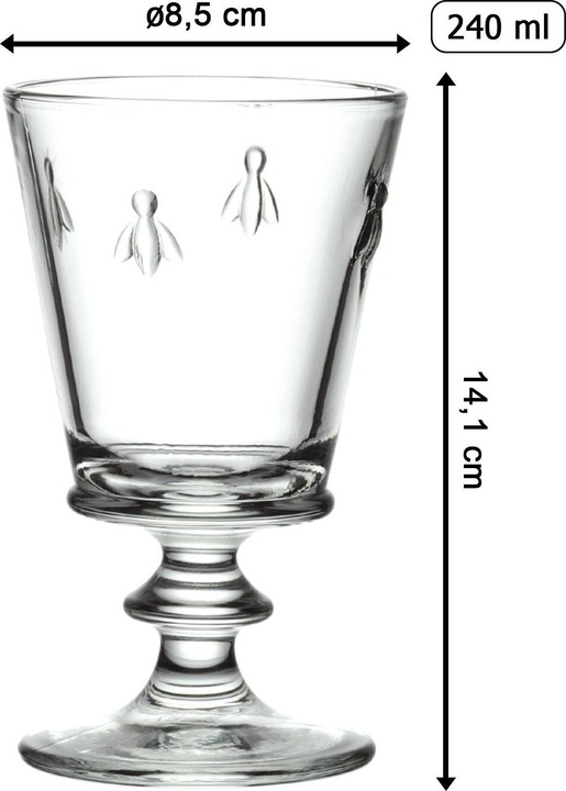 Produktbild La Rochère Weinkelch Biene 240 ml 14cm (24 cl, 1 Gläser, Weissweingläser)