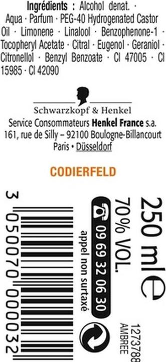 Immagine prodotto St.Michel Ambrée Authentique (Eau de cologne, 250 ml)