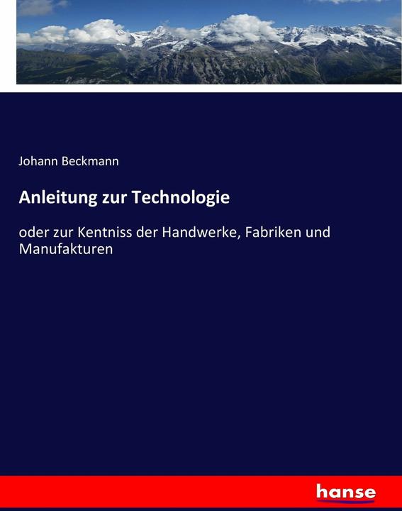 Produktbild Anleitung zur Technologie (Deutsch, 2017)