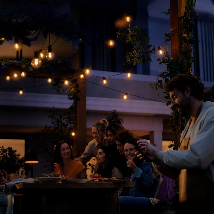 Produktbild Philips Hue Festavia Globe udendrs lyskde, 7 m (7 m)