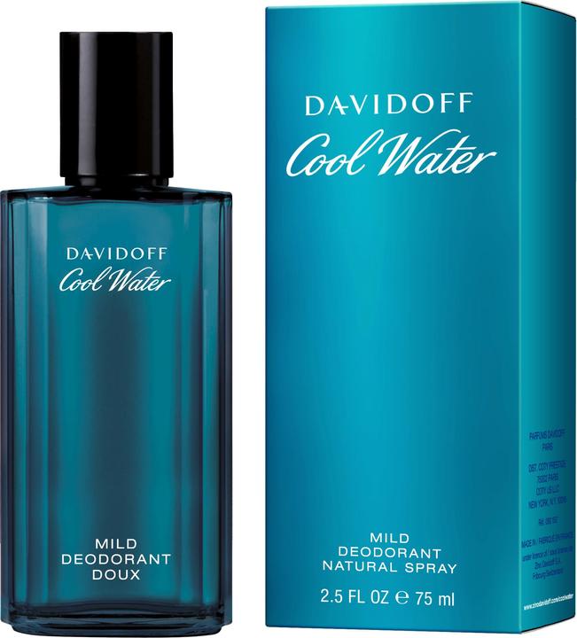 Actual product image Davidoff Cool Water (Spray, 75 ml)