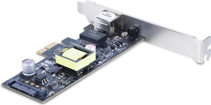 Actual product image StarTech COM 1-Port 2.5Gbps PCI Express PoE Network Card Intel I225-V PCIe 802.3af/at PoE+ Multi-Gig (Mini PCI Express)