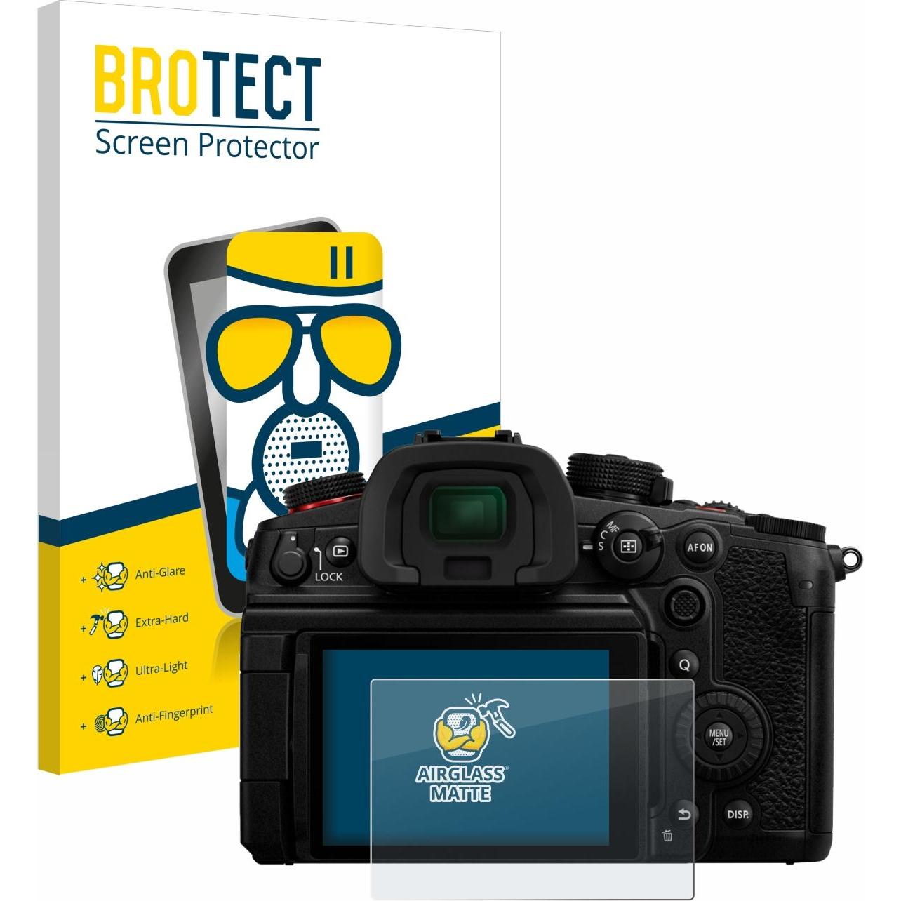 BROTECT AirGlass Panzerglasfolie Matt (Displayschutz), Kameraschutz
