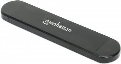 Produktbild Manhattan M.2 NVMe und SATA SSD USB-Festplattengehäuse (M.2)