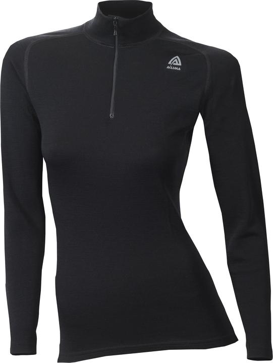 Actual product image Aclima WarmWool Mock Neck Zip Shirt (S)