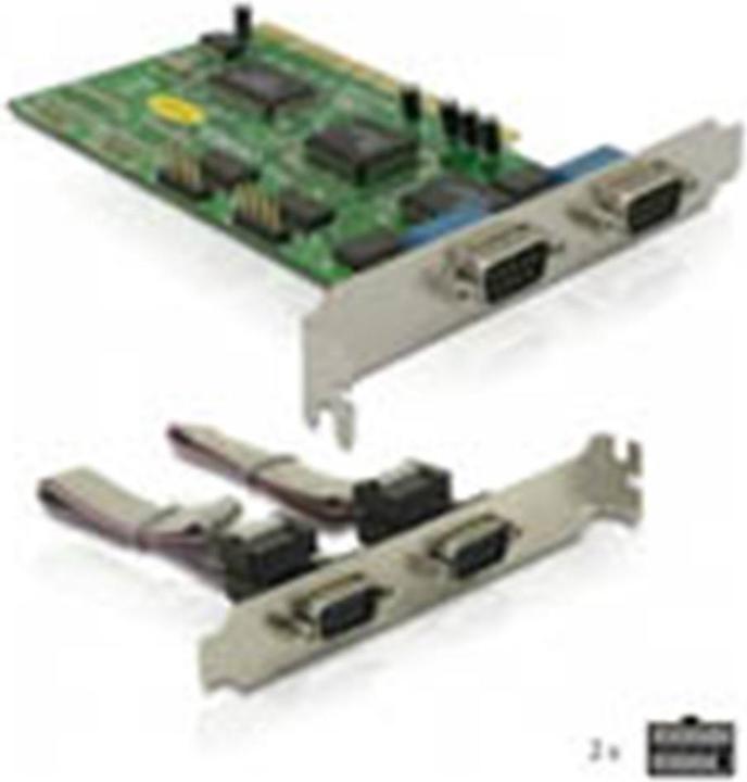 Immagine prodotto Delock Scheda PCI 4x seriale