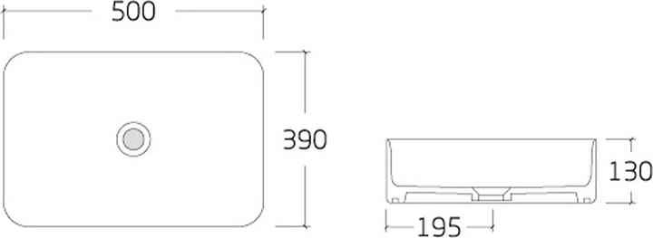 Actual product image Shower Design Juniko (390 mm, 500 mm)