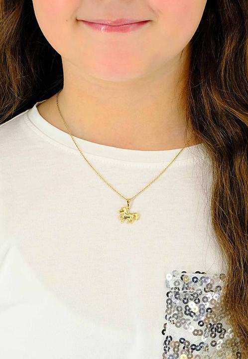 Image du produit Muau Pendant horse yellow gold 750, 19x16mm (Or jaune 750/18K)