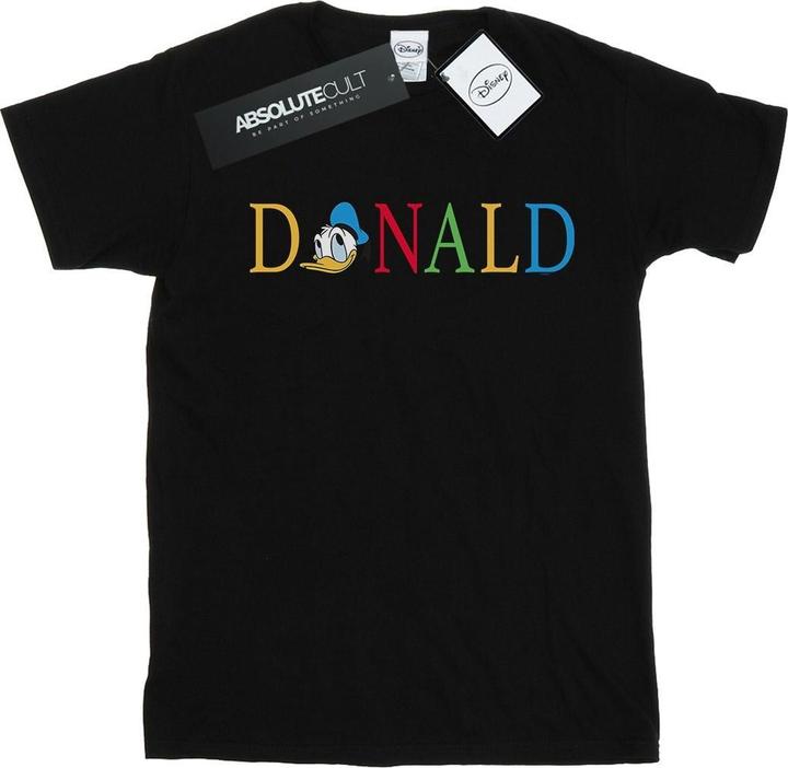 Immagine prodotto Disney Donald Duck Letters Maglietta Uomo (4XL)