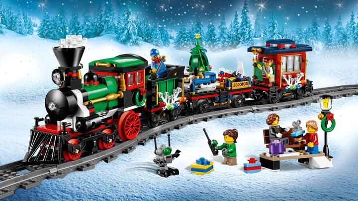 Produktbild LEGO Creator Festlicher Weihnachtszug (10254, LEGO Creator Expert)