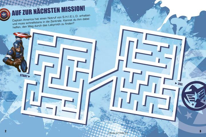 Produktbild MARVEL: Stickerspass