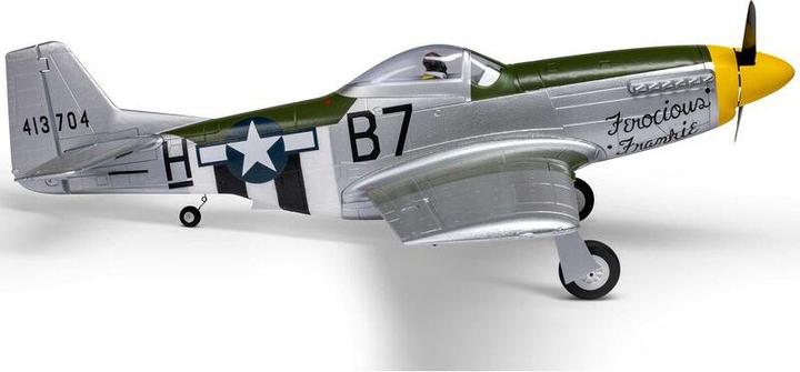 Actual product image E-Flite AVION Mustang P-51D 1000mm EP BNF with AS3X+ and SAFE Select (Warbird)
