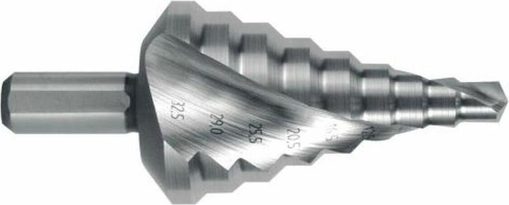 Actual product image Ruko Step drill (6.5 mm, 40.5 mm, 8.5 mm, 10.5 mm, 12.5 mm, 16.5 mm, 20.5 mm, 25.5 mm, 29.0 millimetres, 32.5 mm)