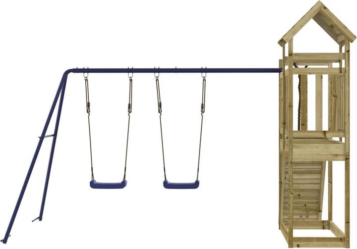 Actual product image vidaXL Spielturm