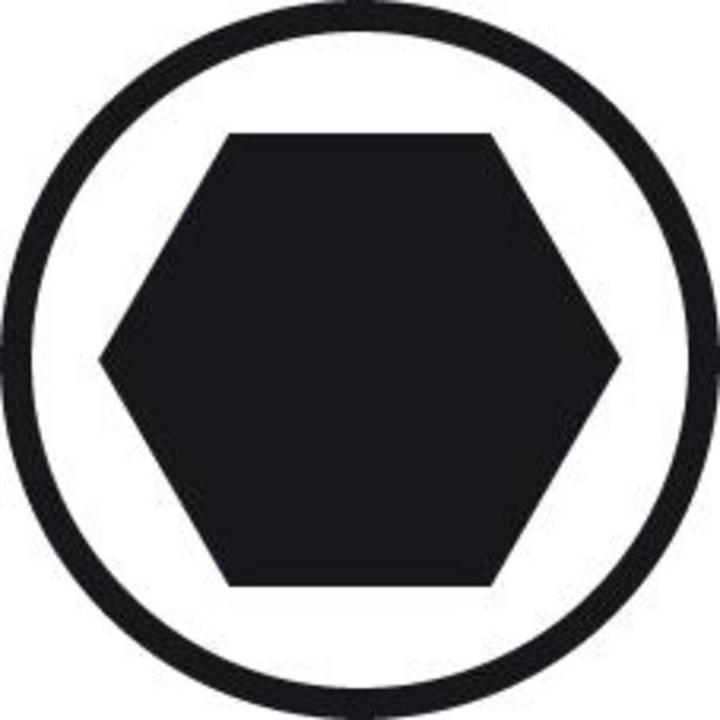 Actual product image Wiha Hexagon socket angle screw