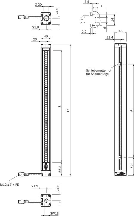Produktbild Sick Sicherheitslichtvorhang