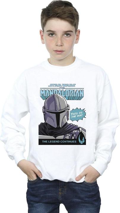Produktbild Star Wars Mando Comic Cover Sweatshirt Jungen (128)