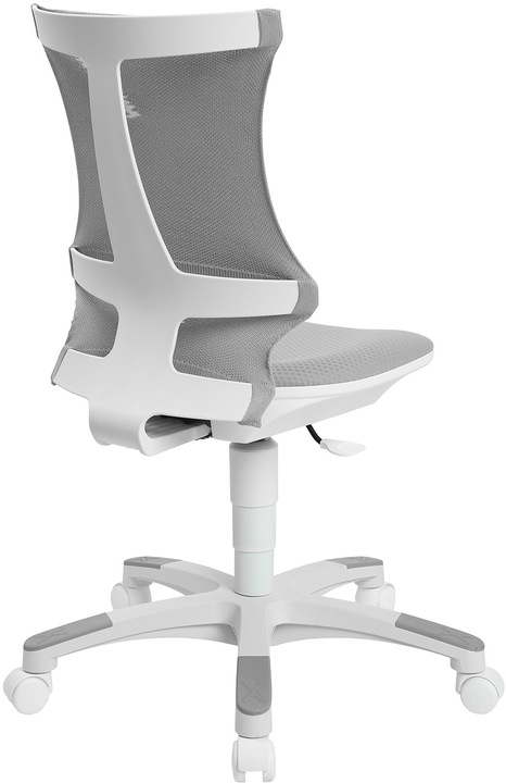 Actual product image Topstar Children's swivel chair Sitness X Chair 10, FX130CR33 grey, white fabric