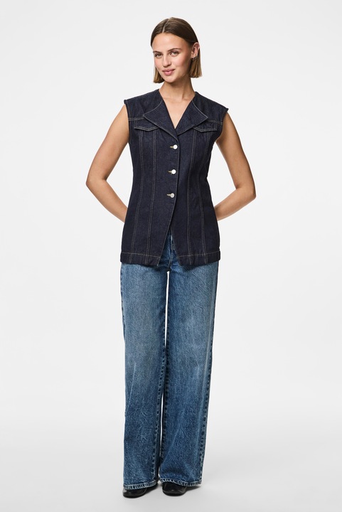 Actual product image Pieces PCNUA FITTED DENIM Weste (XL)
