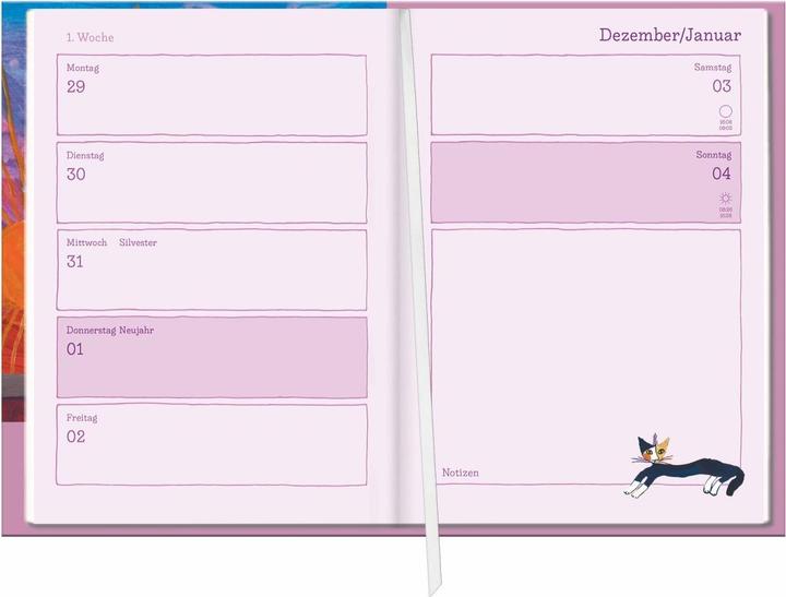 Produktbild Rosina Wachtmeister Kalenderbuch A6 2026 (A6)
