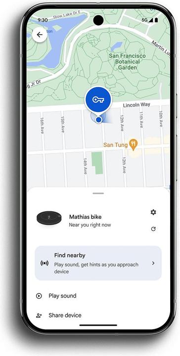 Immagine prodotto Aqiila - Tagbird - Item Finder + Mount (1-pack) (Android, iOS)
