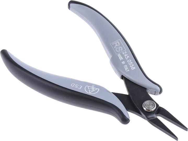 Produktbild RS PRO ESD Flachzange geriffelt P10-DH 140mm (200 mm)