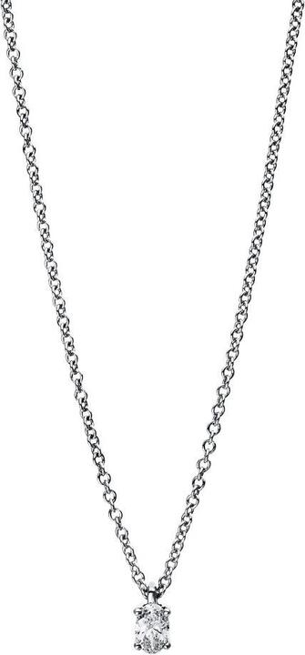 Goldberg Diamant Necklace 4er-Crappe 18 kt WG (White gold, 45 cm)