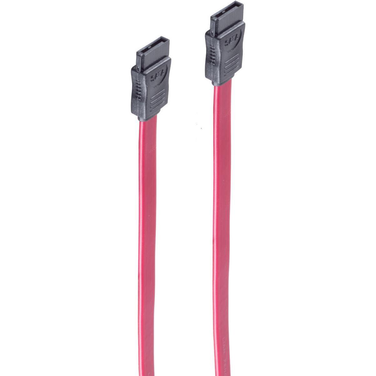 Thumbnail - Shiverpeaks BASIC-S Serial ATA 150 Anschlusskabel, 0,3 m gerader Anschluss, 7 Pol SATA Stecker, Interne Kabel (PC)