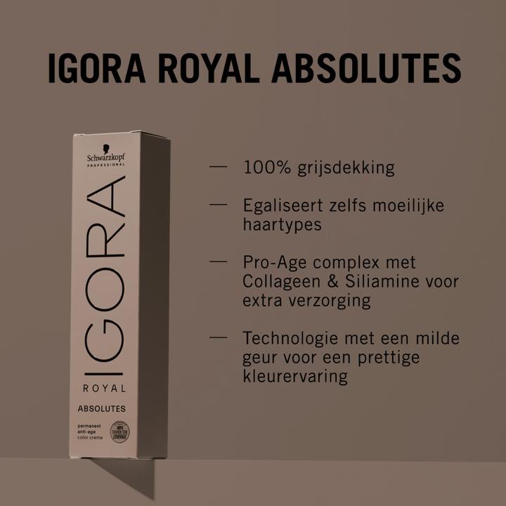 Image du produit Schwarzkopf Professional Igora Royal Absolue Age Blend (6-70 Blond foncé cuivre naturel naturel)