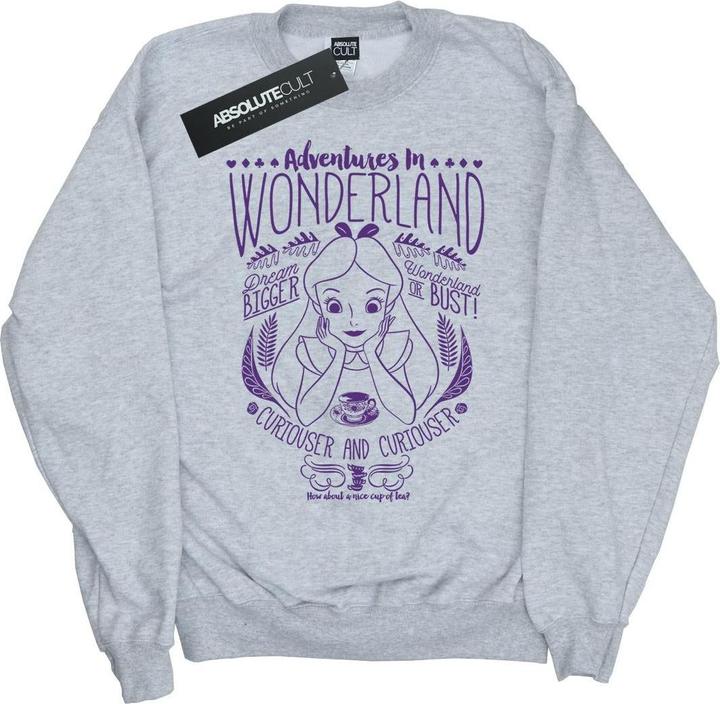 Produktbild Disney Sweatshirt Jungen Alice im Wunderland Abenteuer (140, 146)