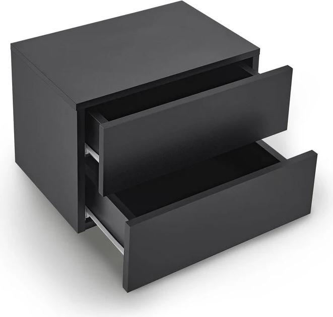 Immagine prodotto Juskys Wandschrank Nachttisch hängend (40 x 29 x 30 cm)