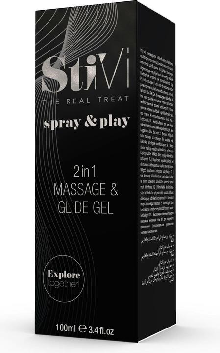 Image du produit HOT StiVi- Massage & Glide Gel - 100 ml (100 ml)