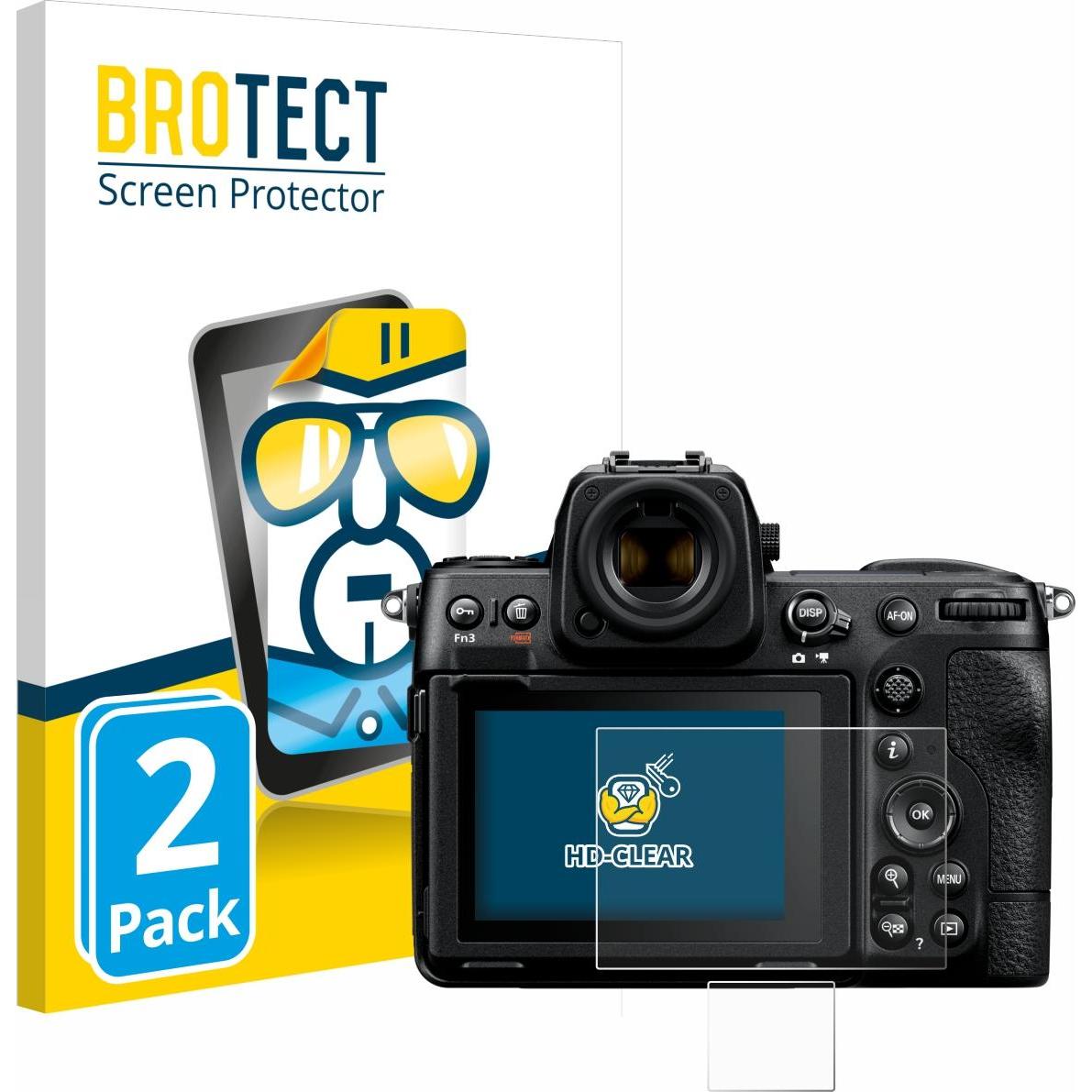 BROTECT Schutzfolie Displayschutz Klar (Displayschutz), Kameraschutz, Transparent