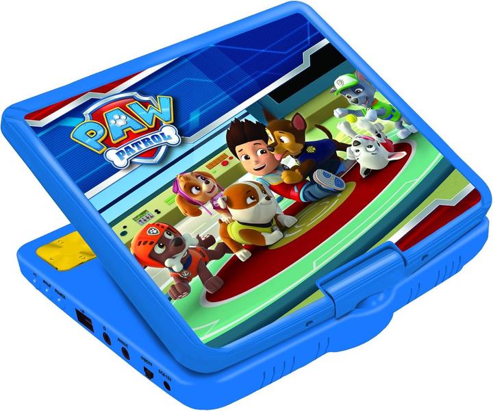 Immagine prodotto Lexibook Lettore DVD portatile con il design dei Paw Patrol, con display da 7 pollici, connessione USB e (Lettore DVD portatile)